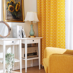 Cross-border geometric fringe curtains Bohemian modern minimalist Japanese kitchen curtains semi-private balcony finished curtains