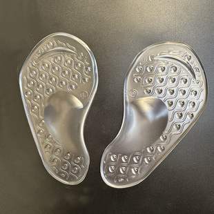 New Silicone Forefoot Pad Arch Support Non-Slip Invisible Anti-Slip Half Size Pad High Heels Sandal Pad Forefoot Pad