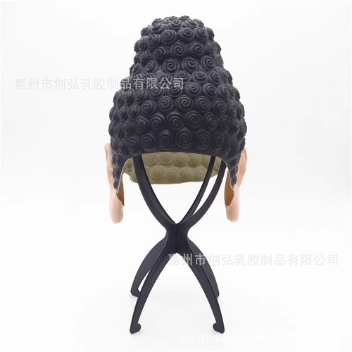 Halloween New Journey to the West Buddha Headgear Water Nymph Guanyin Character Costume Latex Mask