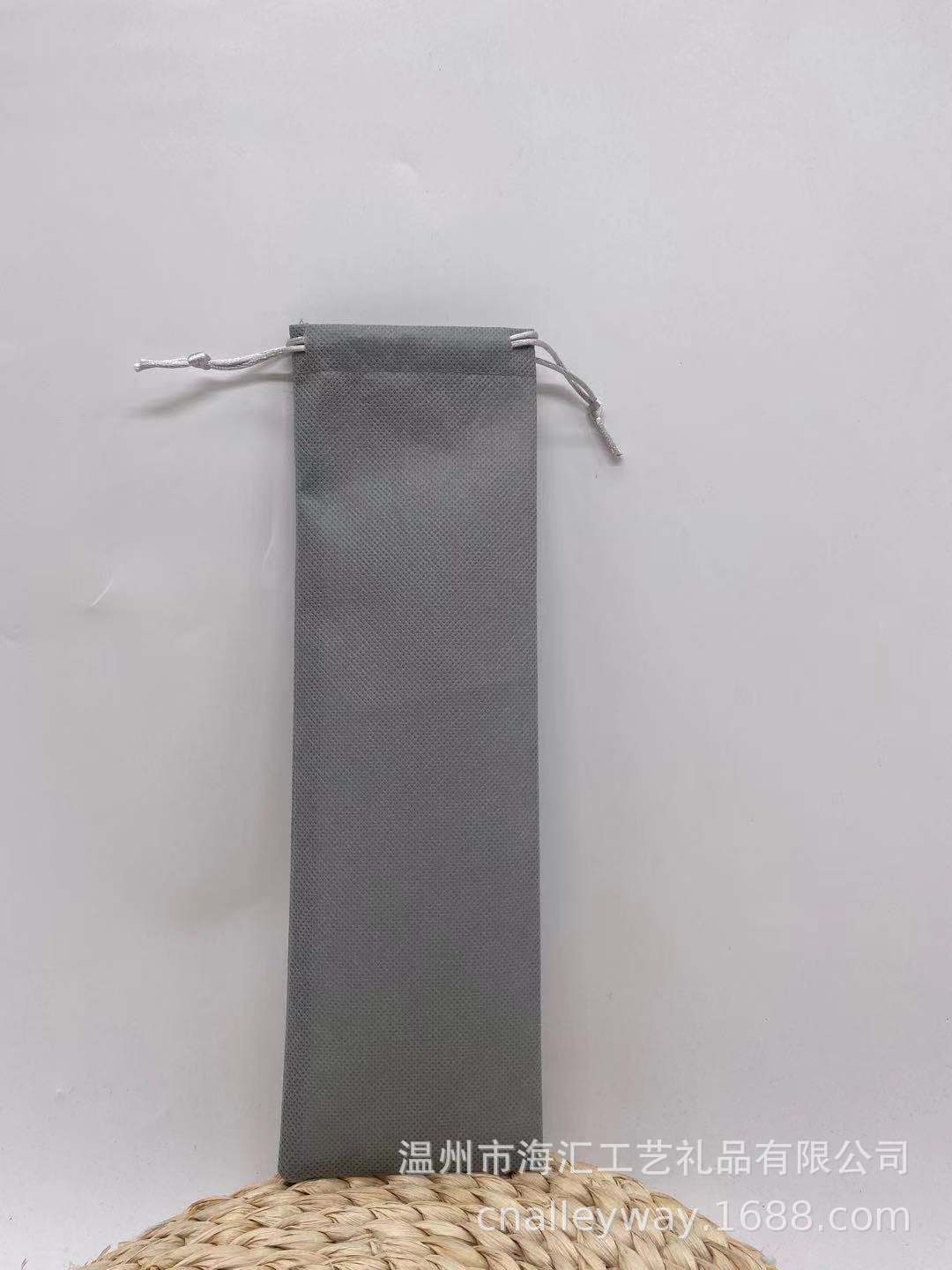 无纺布抽绳袋定 制 卷发器束口袋 乐曲竖笛袋 可印刷LOGO|ms