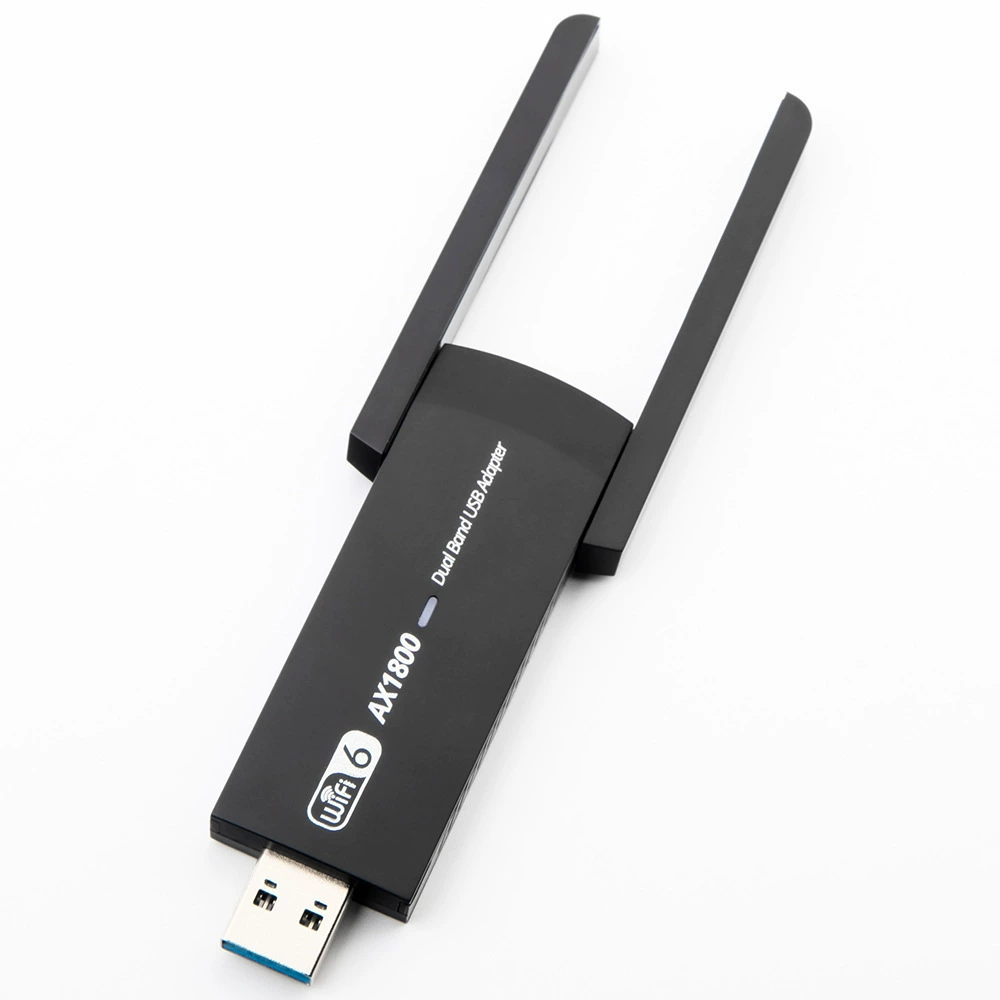 WIFI6 сетевая карта AX1800 высокоскоростная двухдиапазонная для гейминга, приёмопередатчик Wi‑Fi USB3.0