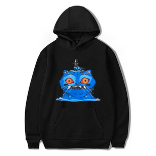 Amazon Demon Hunters Kpop Demon Hunters Loose Sweatshirt Spring and Autumn Trendy Hooded Sweatshirt