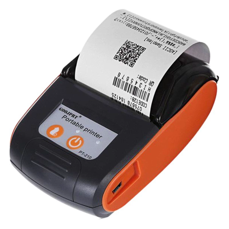 Jingpu 58 мм Портативный беспроводной Bluetooth-термопринтер Hungry Take-out Печать счетов со штрих-кодом Покупка, продажа и хранение