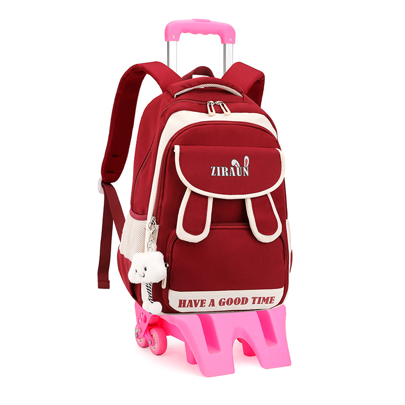 Peces naturales bolsas de tracción de estudiantes de primaria de tres a seis grados de niñas de moda de gran capacidad bolsas de tracción de estudiantes de secundaria