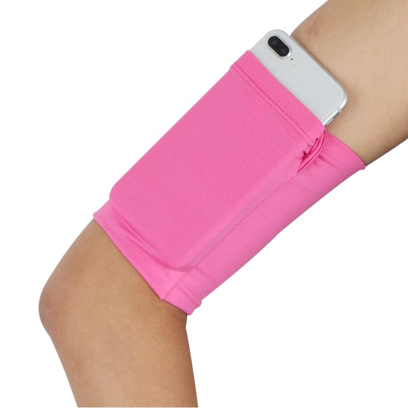 Solid Color Outdoor Breathable Arm Bag Fitness Riding Running Mobile Phone Arm Bag Travel Travel Climbing Coin Purse