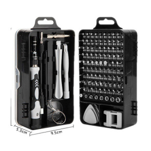 115 in 1 cross-border wholesale watch mobile phone disassembly and maintenance tools hardware chrome vanadium steel screwdriver set Wholesale