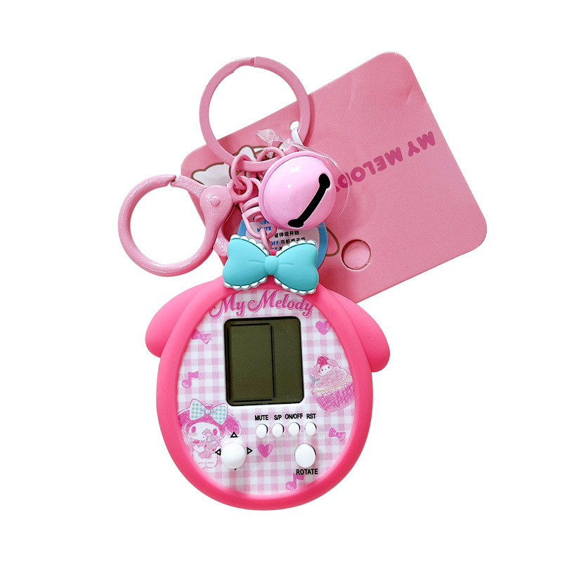 Genuine Sanrio Star Tea Party máquina de juego llavero colgante Yugui perro coolomi Pacha perro mochila adornos