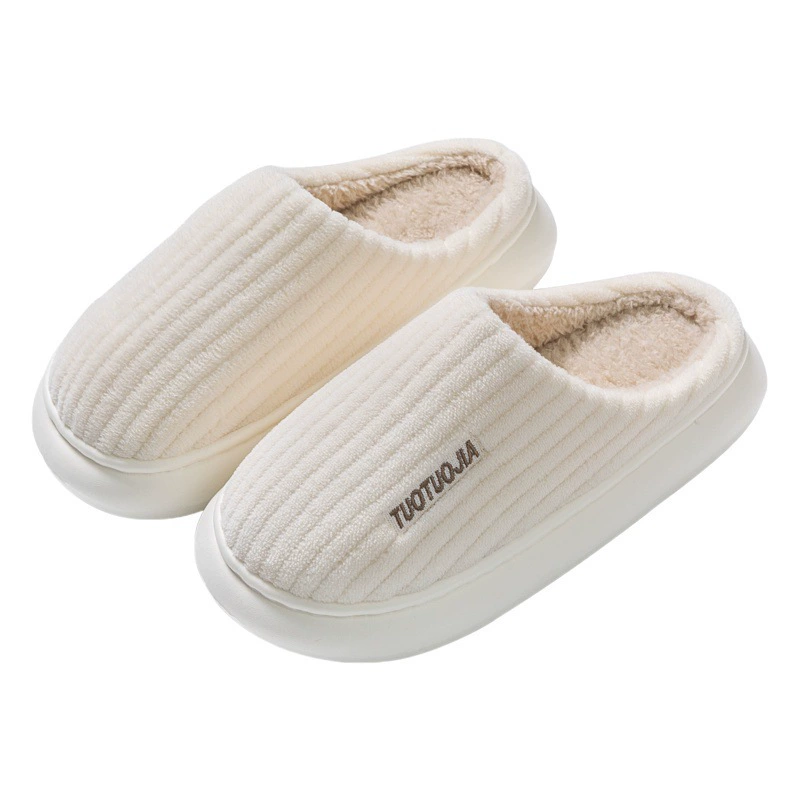 Тапочки дезодорант eva, Новые Домашние хлопковые тапочки для повседневного использования, Нескользящие, теплые, тапочки Mao на толстой подошве