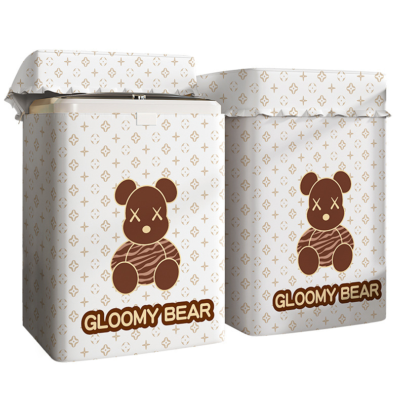 Lavadora de rueda de onda especial para cisne pequeño cubierta impermeable a prueba de sol cubierta superior abierta tela de cubierta a prueba de polvo TB120V61WAB