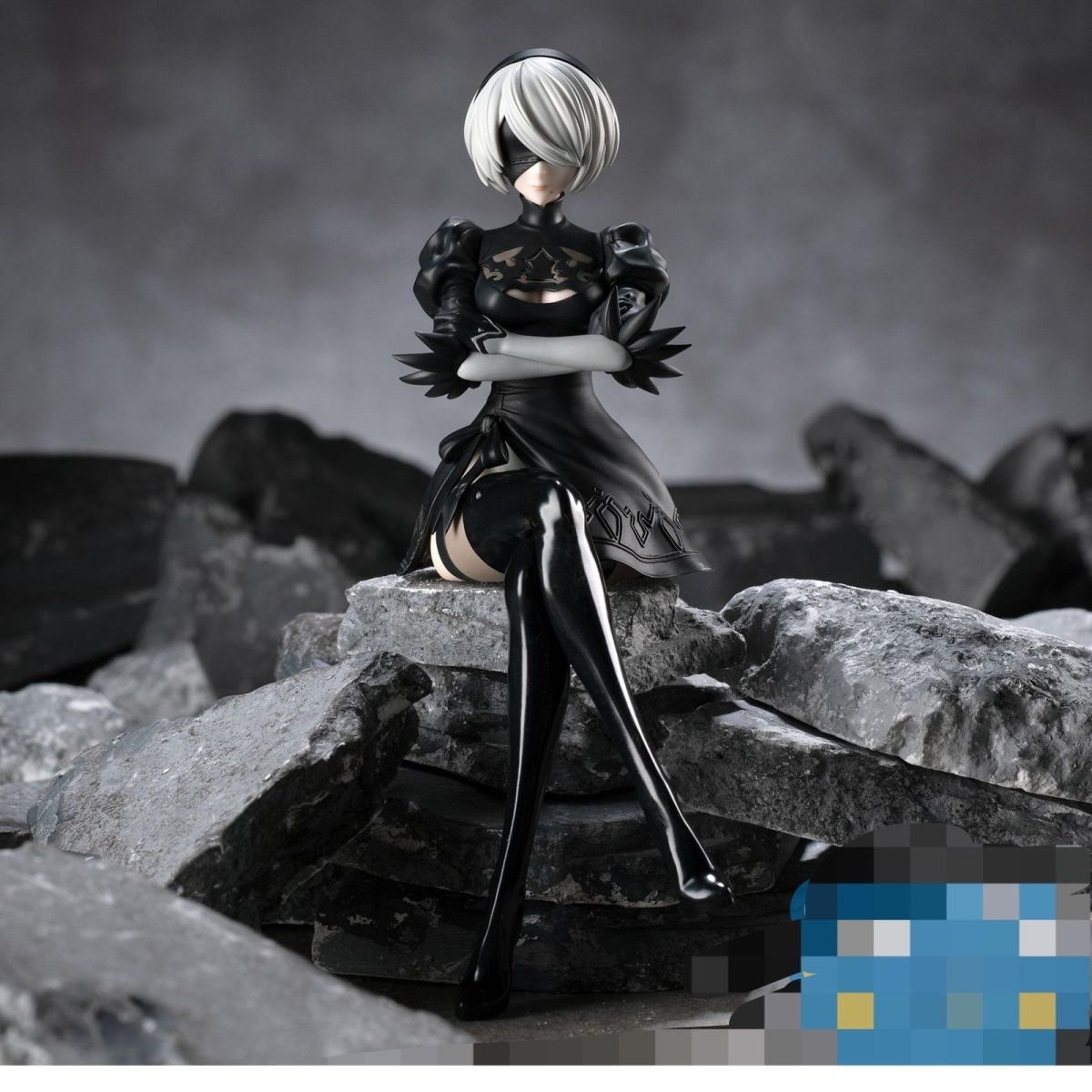 尤二次元车载机箱尼尔手办2B尔哈小姐姐泡面纪元机械动漫二号天眼