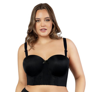 Independent Station 2025 Lace Seamless Memory Steel Ring Bra Push-Up Sports Bra