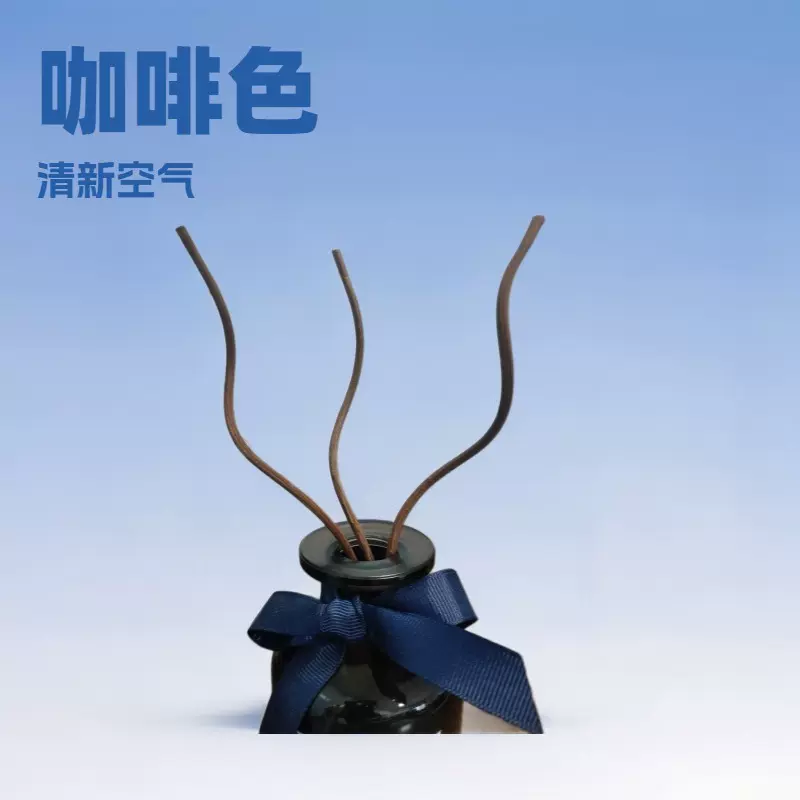 无火香薰挥发棒造型藤条弯曲卷藤纤维棒批发扩香香氛空气清新神器
