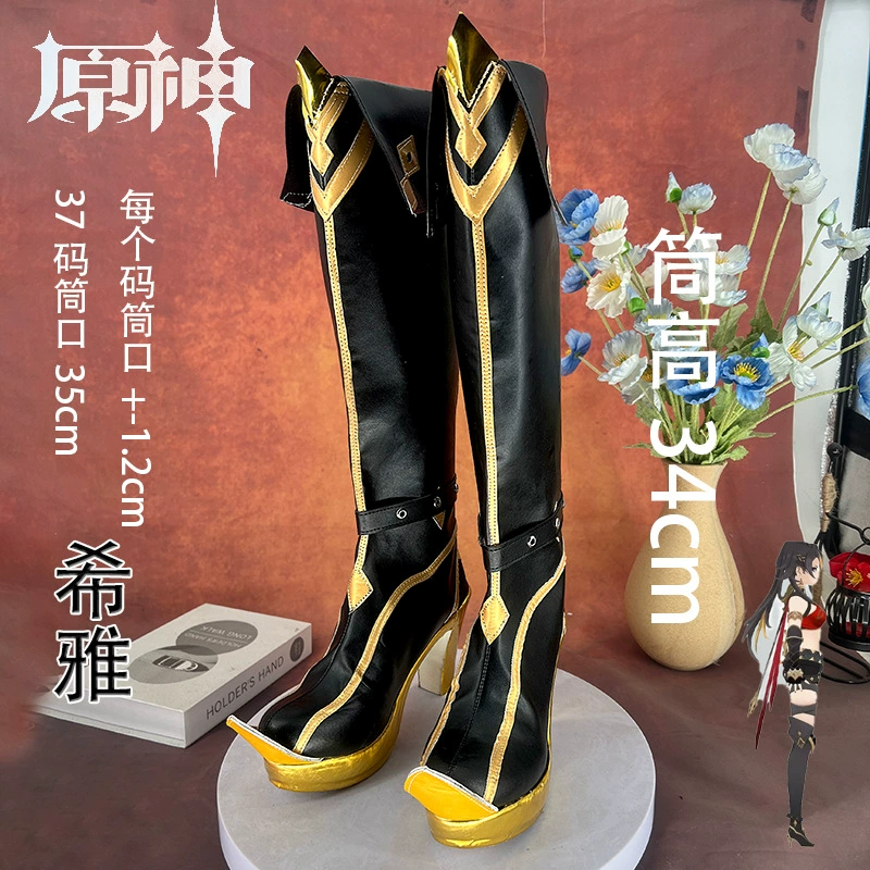 Оригинальный бог обуви Xiya cospaly девушка Лоли выступает в женских ботинках