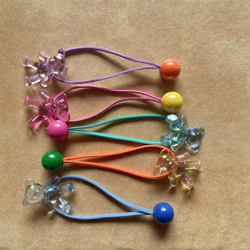 Yiwu venta al por mayor cuerda de pelo de doble cabeza para niños cuerda de pelo negro Yiwu agente de compra