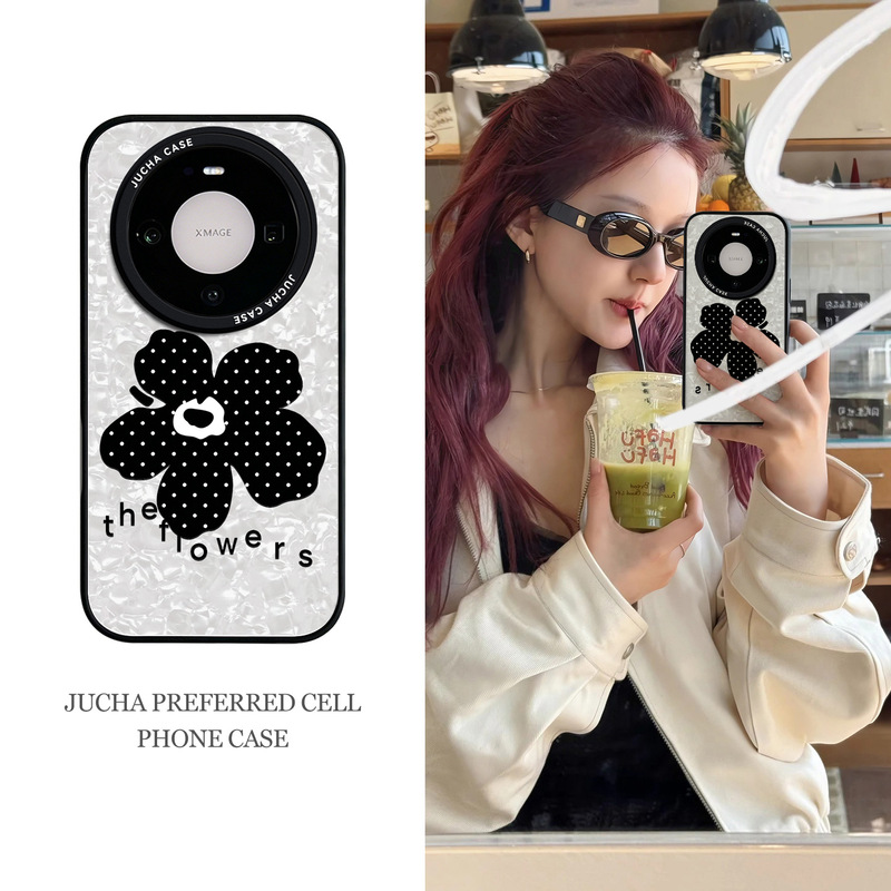Suitable for black Huawei Mate 80 Pro Max phone case, no screen protector needed, anti-drop, HUAWEI Mate 70, trendy for women
