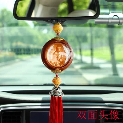 Buddha Guanyin pendant car – Car hanging - guanyin-red-beard