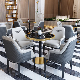 Wgx-Big Bentley/Big Bentley Chair Modern Accessible Luxury Dining Chair Simple Household Scandinavian Popular Dining Table and Chairs