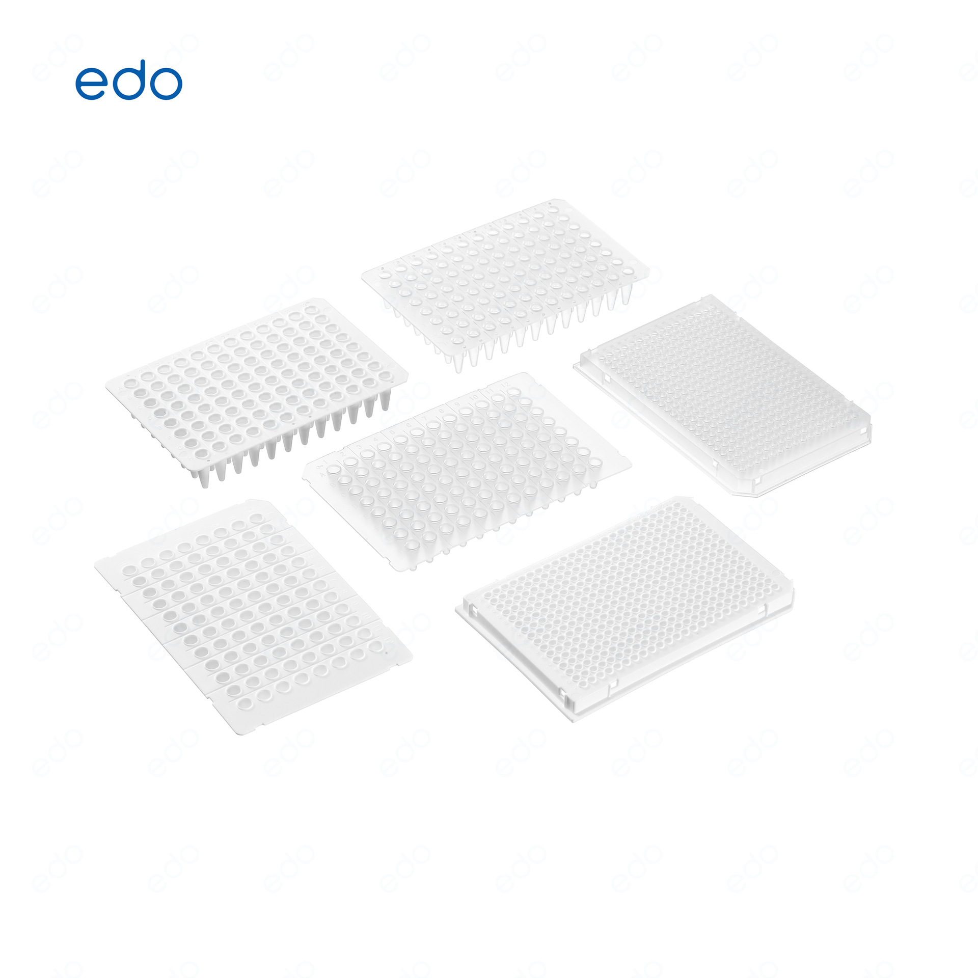 Virya 0.2ml 96孔PCR板-半裙边透明 适用于压敏膜 货号3320211 r