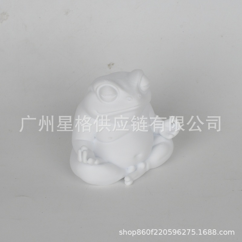 跨境Chubby meditating frog 有趣可爱的胖乎乎打坐青蛙|undefined