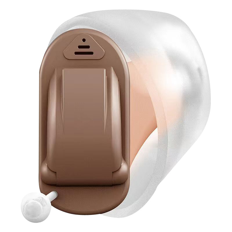 Siwanbo Mini 8 audífono invisible tipo canal auditivo de alto nivel, orejas sordas genuinas, especialmente para jóvenes y ancianos