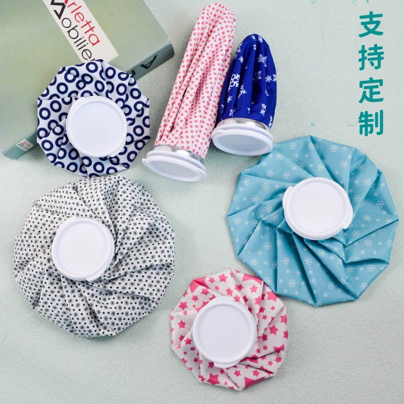 Cooling sports ice bag, compress