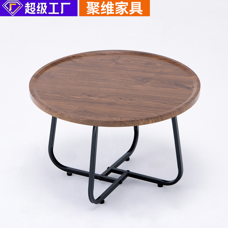 Fabricante al por mayor pequeño tipo de casa moderna simple fábrica de mesa de té al por mayor sofá creativo directo combinación de mesa de té pequeña