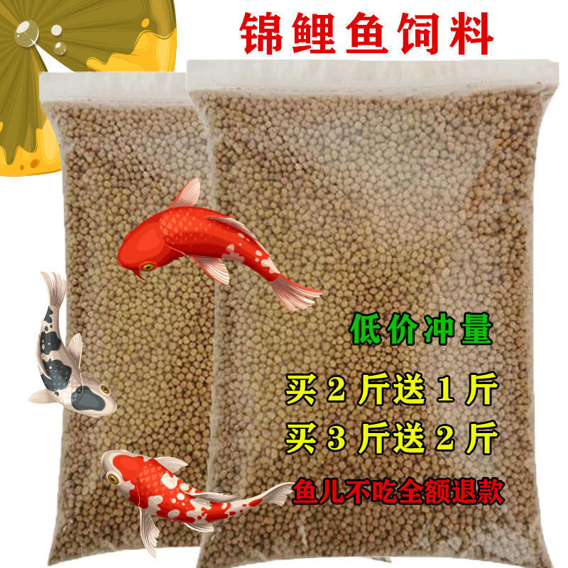 Fish feed Fish grain Goldfish Koi Medium and small grain Float General type Domesticated Ornamental fish feed Fish Food