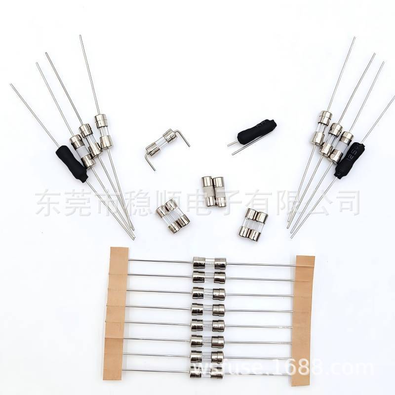 3.6X10 1A 2A 3.15A 5A10A250V美规快熔断保险丝欧规慢熔断保险管
