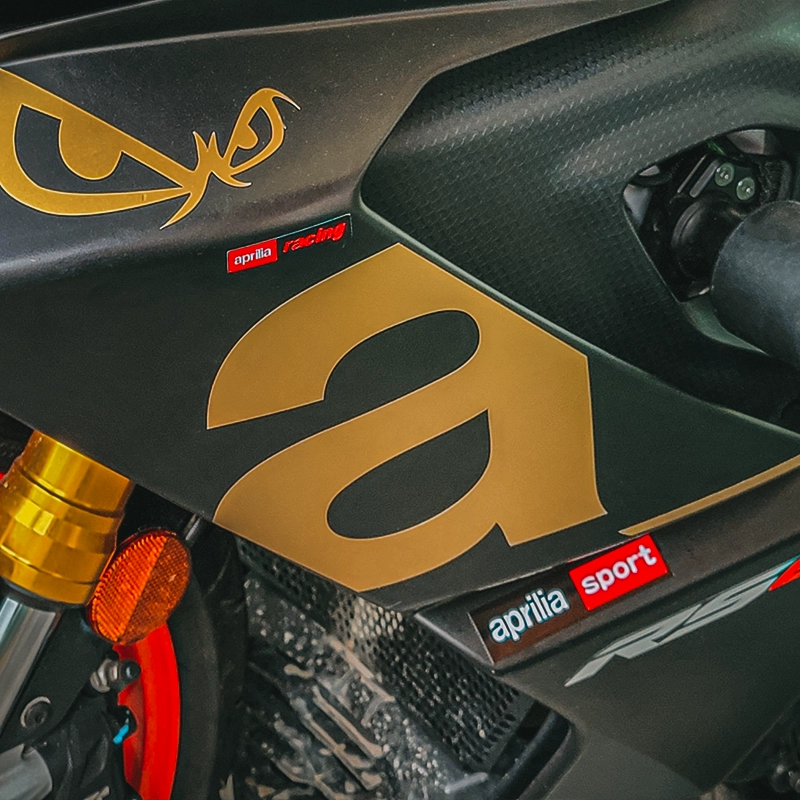 Подходит для наклейки для Aprilia RS660, водонепроницаемая отражающая модифицированная наклейка на автомобиль