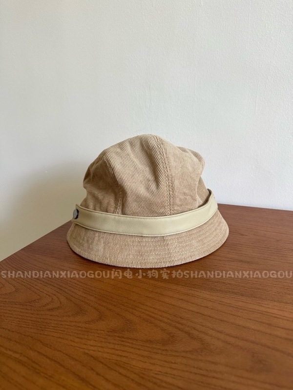 美拉德复古灯芯绒秋冬渔夫帽一帽多戴可做小礼帽高性价比骑车可戴|undefined
