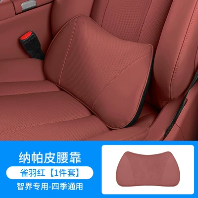 Suitable for Smart R7S7: Waist support - lumbar-pillow-bird-feather-red