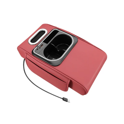 Armrest box pad, Armrest Box Booster Pad Multi-Function