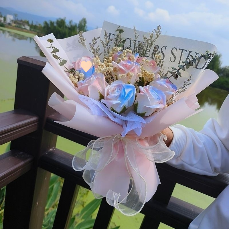 인어지 - 창작부케 + 선물가방 + 가벼운 끈 + [핫추천]