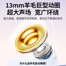 绿联H5pro蓝牙耳机无线半入耳式新款通话降噪游戏长续航政府补贴