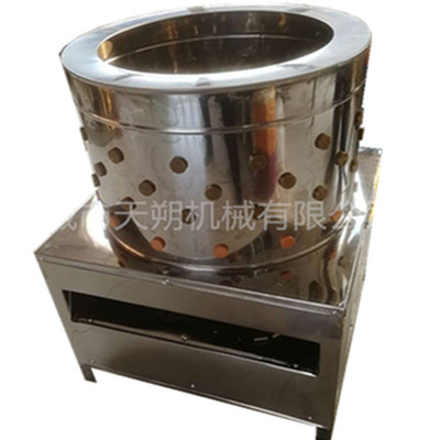 电动家禽筒式脱毛机小型圆筒鸡鸭褪羽机中小型全自动拔毛机器|ms