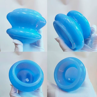硅胶拔罐器真空拔罐器1-4号美容身体拔罐器跨境电商半透全透拔罐