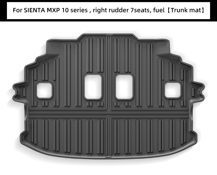 Suitable for 22-24 Toyota Sienta MXP 10 series car-specific floor mats and TPE trunk mat for cross-border sales