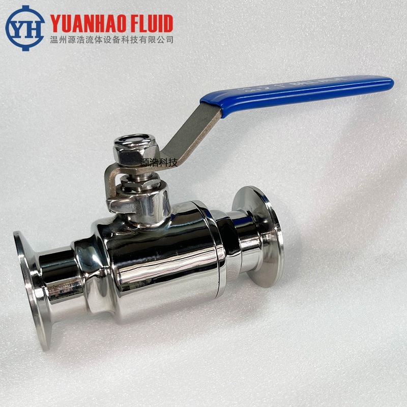 食品级Q81F快装球阀  不锈钢C276双相钢特材卡箍球阀