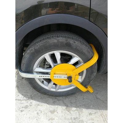 New Car Steering Wheel Car lock - three-prong-lock-belt-plate