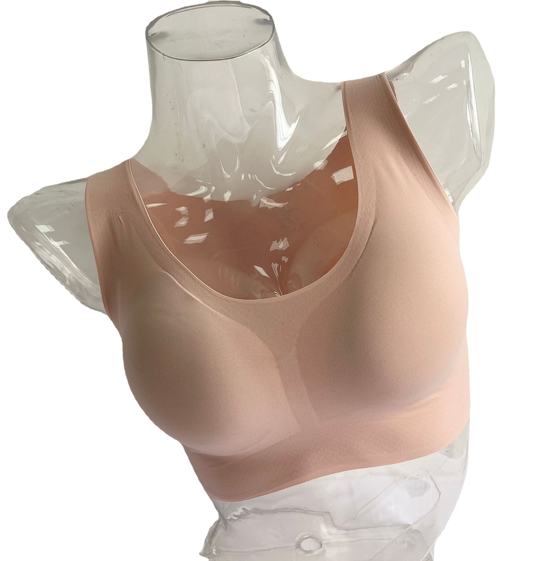 夏季无痕内衣女欧阳娜娜同款bras透气少女软支撑无痕文胸批发外贸