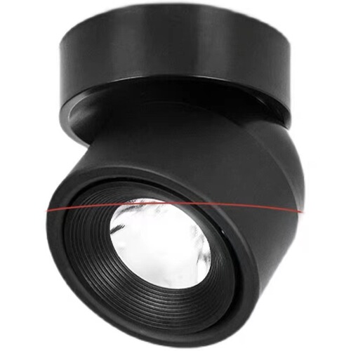 Undercabinet Adjustable Angle LED Ceiling Light for Kitchen, Living Room, without Pendant, Deep Cup Anti-glare COB Mini Flush Mount Lamp