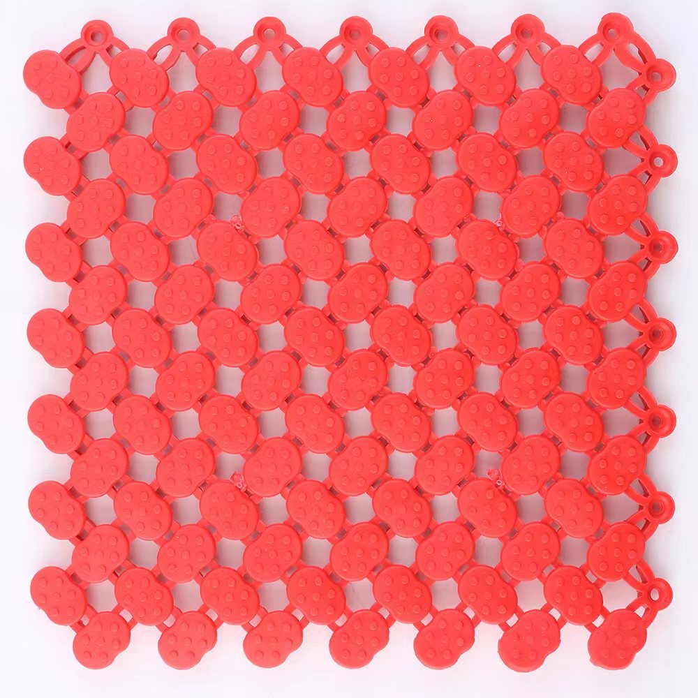 작은발-레드 (20cm*20cm*0.7cm)