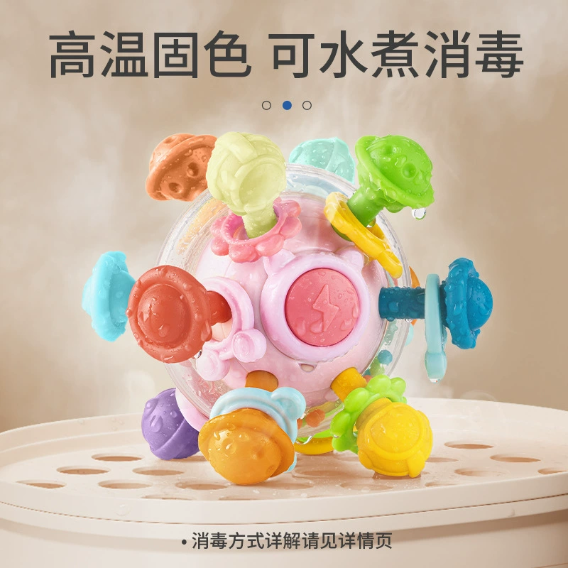 Grabber, children's teether, toy, 0-6 month, 4 month