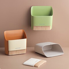 自主的に小さなほうきを設計してゴミ箱セットのデスクトップのミニ洗浄ブラシ収納セットを国境を越えた