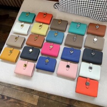 H家卡包女式 多卡位真皮商务韩国小巧精致高档银行卡套名片夹卡袋