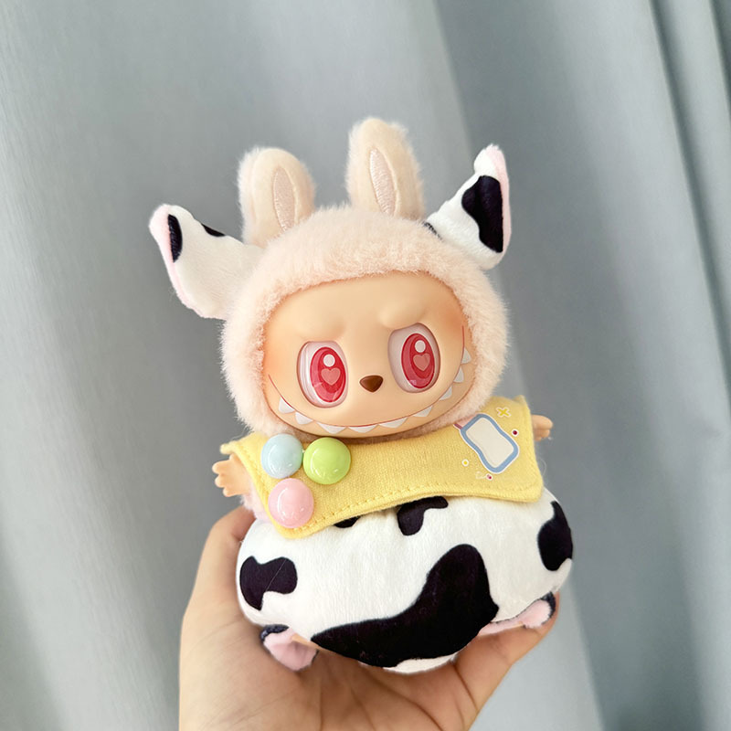 服のみ】第二世代ブラインドボックス ラブブ服 エポキシ樹脂製顔飾り ラブブ シットシットパーティーシリーズ ベビー服 可愛い|undefined