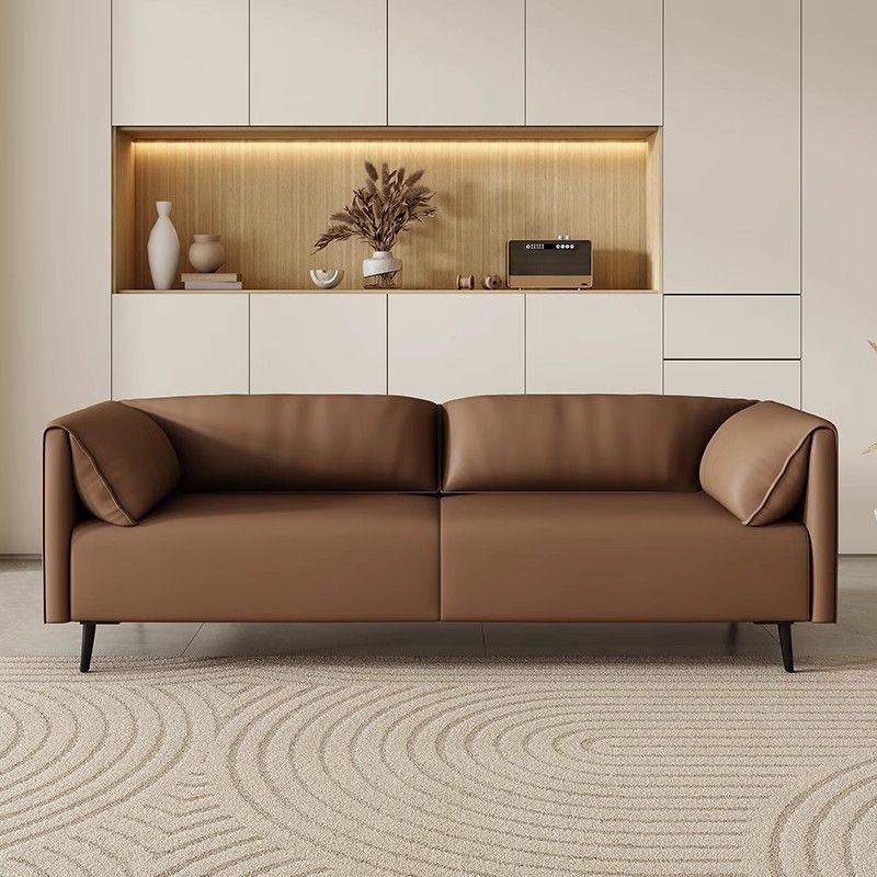 Sofá de lujo nórdico pequeño apartamento sala de estar alquiler tienda de ropa área de negociación tecnología de recepción sofá de tela