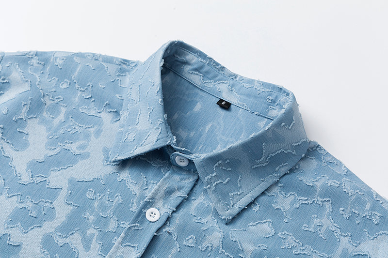 Camicia da spiaggia vintage a maniche corte da uomo stile retrò_voghion.com
