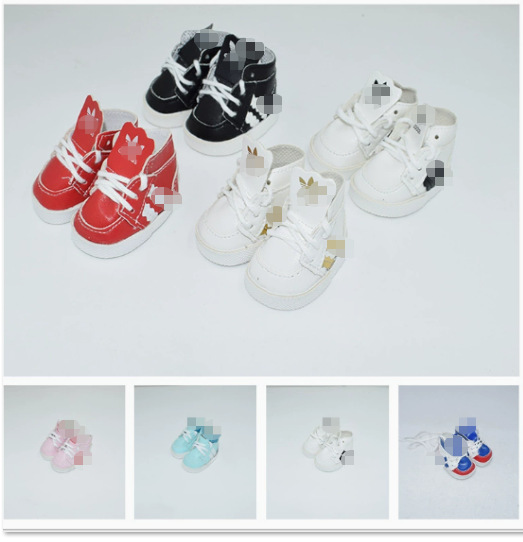 Patata hermana Mia zapatos 24CM zapatos 6 puntos muñecas móviles zapatos de juguete colección zapatos deportivos zapatos de cuero