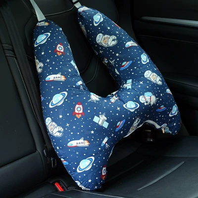 Seat belt shoulder pad — artifact car shoulder guard - spaceman-removableupgrade-linercotton-breathable-5566cm